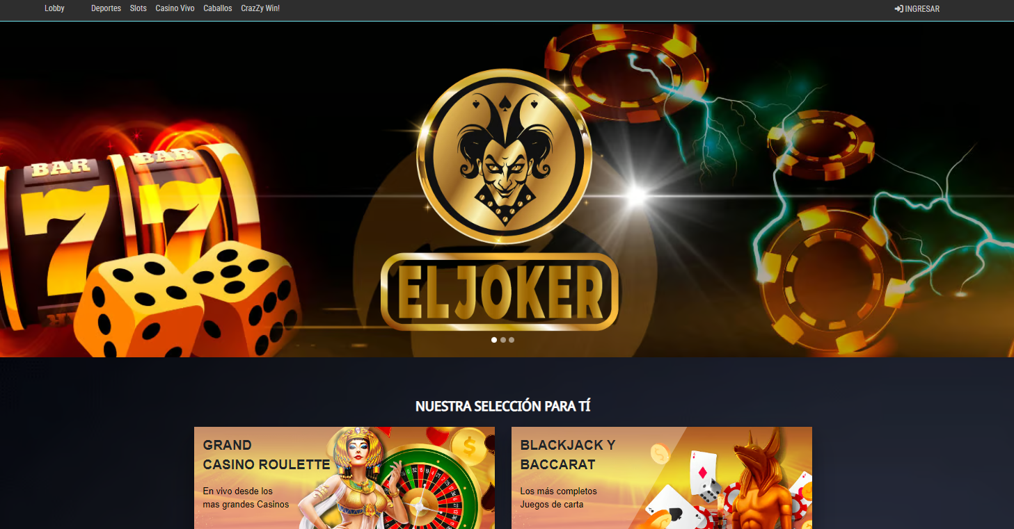 pagina ofical del eljoker.club